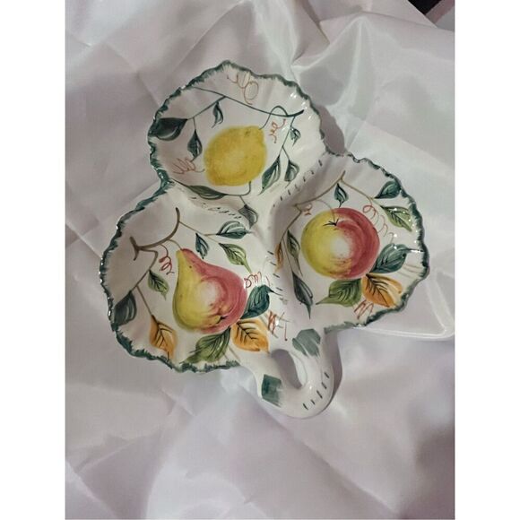 Italy made lemon pear 3 divider - Picture 1 of 11